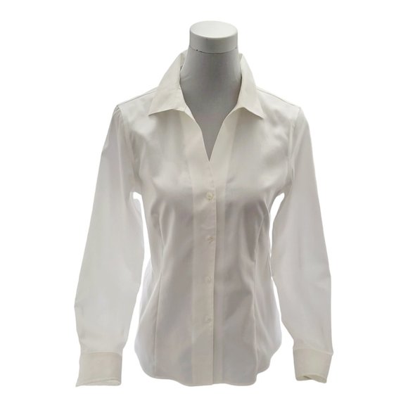 Jones New York Tops - NWOT Jones NY Signature - White Non-Iron Blouse - Size Small